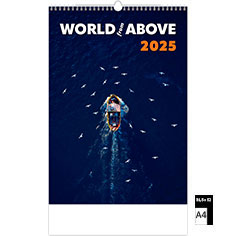 Muurkalender Deco 2024 World from Above