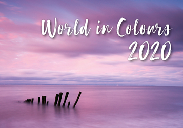 Muurkalender 2020 World in Colours 13p 45x38cm Cover