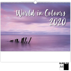 Muurkalender Deco 2020 World in Colours