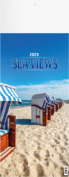 Strookkalender 2020 Sea Views 13p 16x40cm Cover