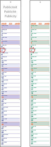 Strookkalender 2024 Small 12p