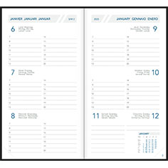 Zakagenda 2024 Visuplan gebonden